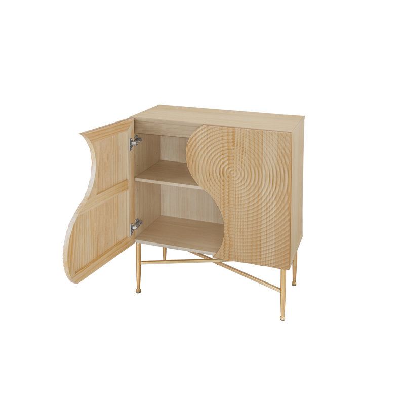 Armoire à 2 portes, armoire de rangement, armoire de rangement avec tablette réglable pour le salon