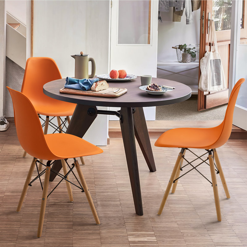 Josclyn Side Chair for Bedroom Kitchen Office, Orange