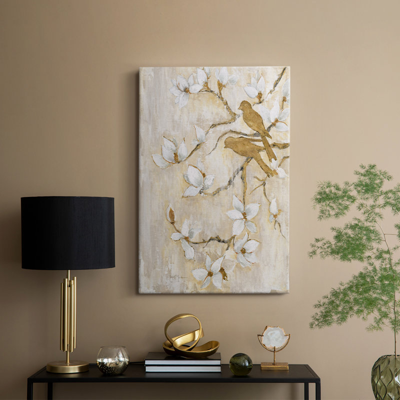 Chanson du printemps II - Cavas enveloppés de galerie, H 27 po x l 18 po