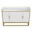 Armoire de rangement polyvalente en MDF de style moderne pour le salon et la cuisine