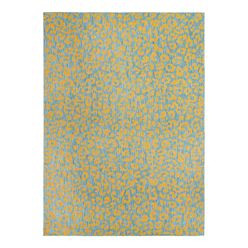 Animal Print Indoor / Outdoor Rug, Rectangle 10' x 14'