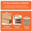 Petites tablettes de rangement murales 12 po, rangement pour salle de bain