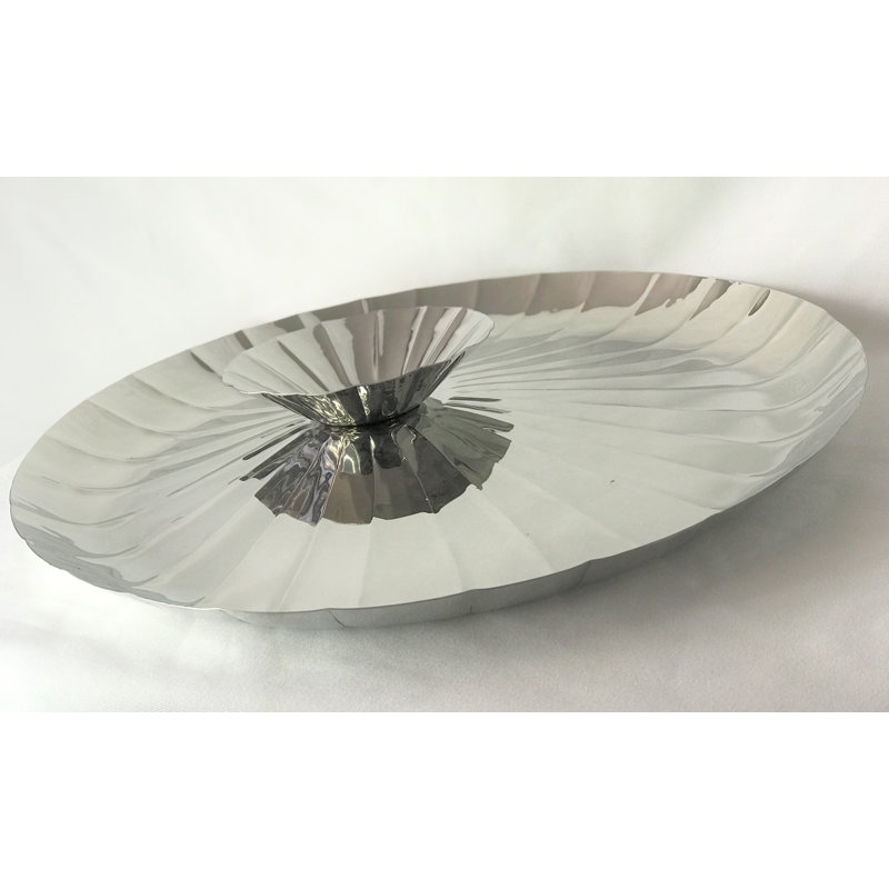 Red Barrel Studio® Messerschmidt Stainless Steel Tray