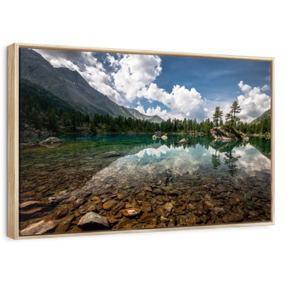 Paysage de lac tranquille