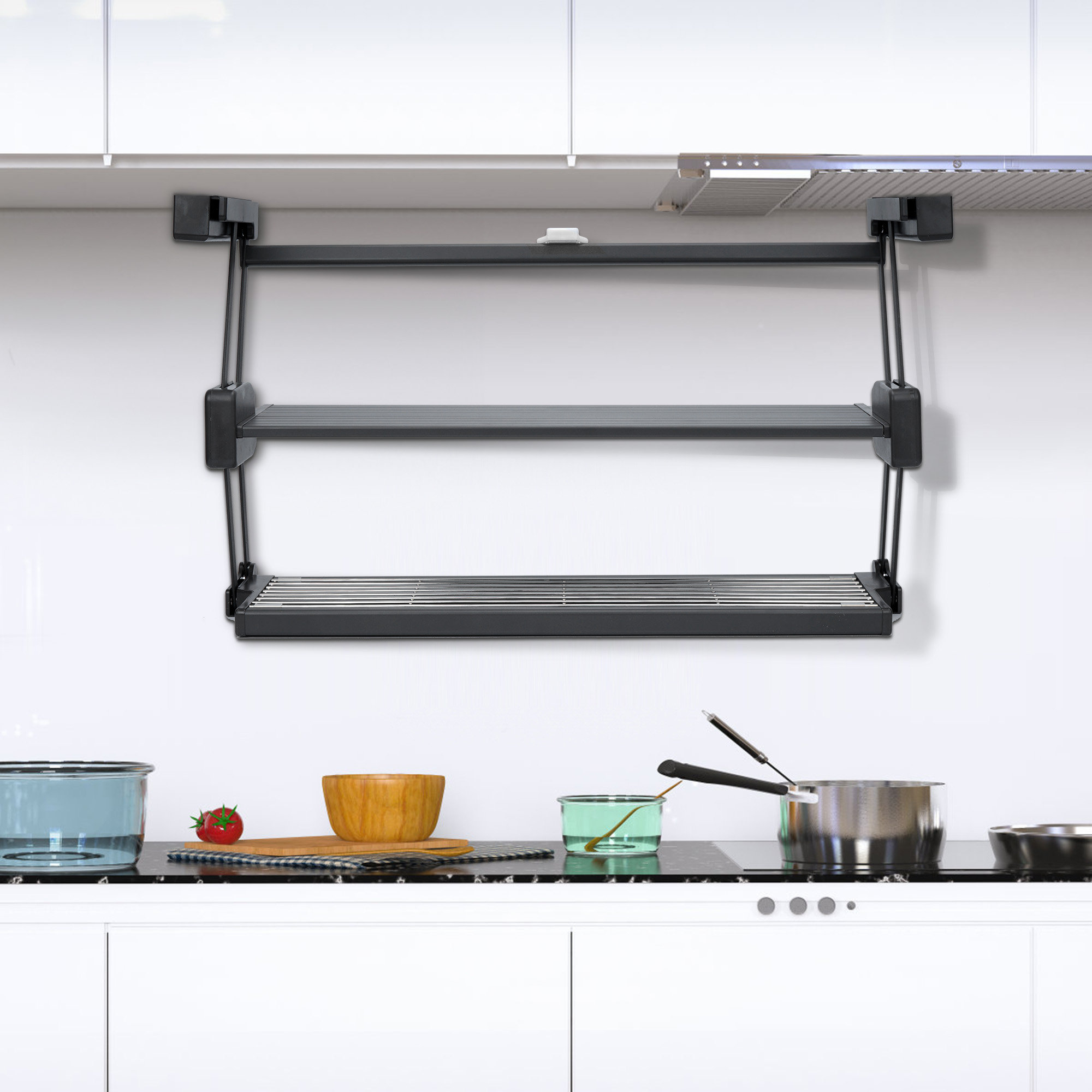 Rebrilliant Olov Under Shelf Basket Wayfair