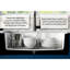 Grand évier de cuisine encastré en composite de granit blanc 30 po x 18 po, grand évier de cuisine profond, non poreux de style campagnard ou contemporain blanc