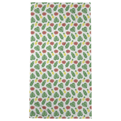 Serviette de plage tropicale katelyn elizabeth