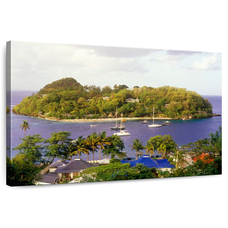 Nicci West Indies Young Island, 34" H x 51" W