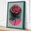Rose in Pink Modern - Wrapped Canvas-484161582-484161621