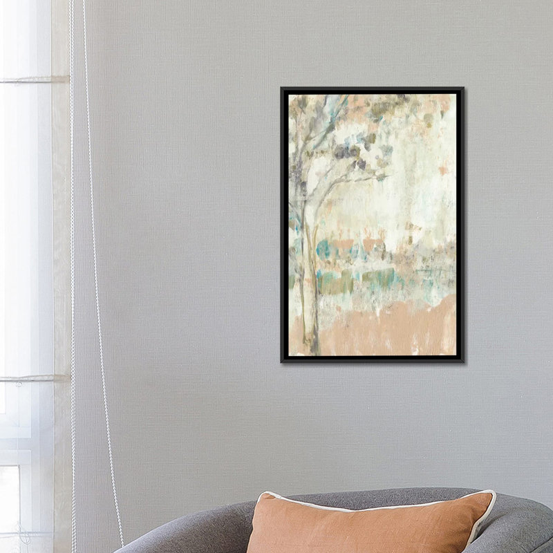 « ethereal tree i », reproduction d’art sur toile, H 26 po x l 18 po x P 1,5 po, Toile avec cadre noir, Pas de tapis