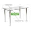 Pelaez Glass Dining Set