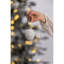 D4x4,2 "H boules de Noël, boules de Noël suspendues en verre pour décorations de fêtes, lot de 12