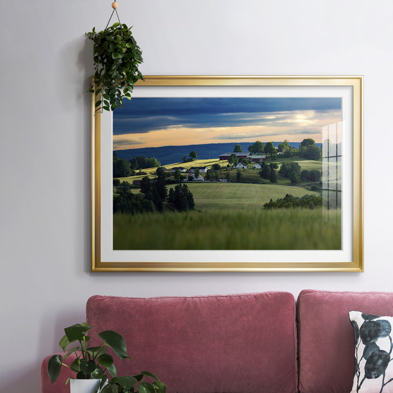The Hills Are Alive, reproduction d'art encadrée, Noir, H 19 po x l 27 po x P 1,5 po