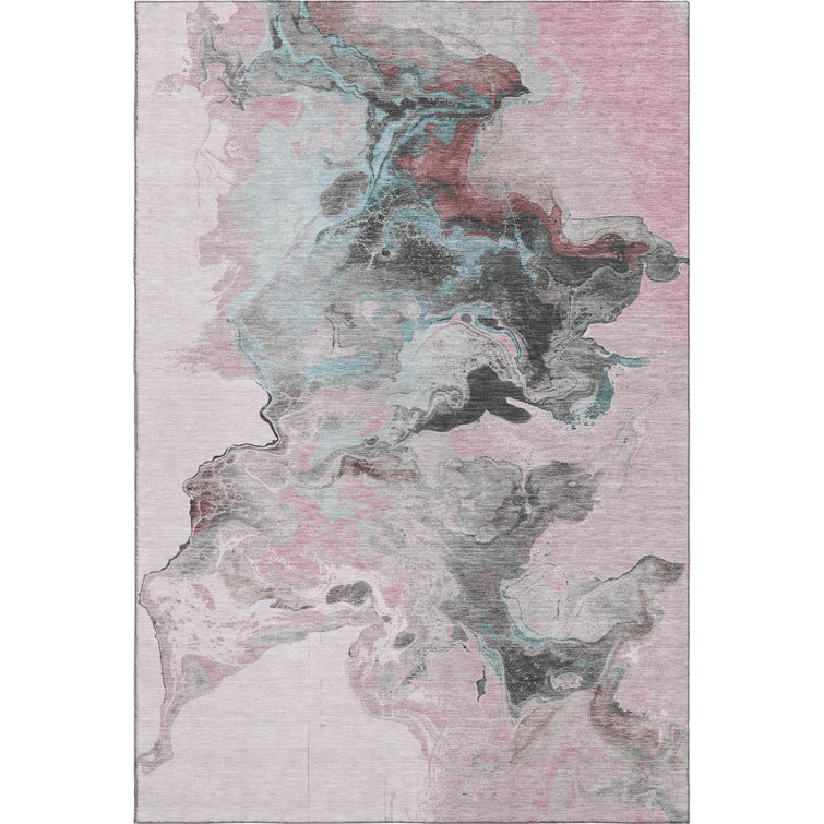 Premium Machine Washable Mehara AMF1688 Abstract Rug