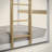Bustillo Modern Solid Wood Twin Over Twin Bunk Bed-1188859348