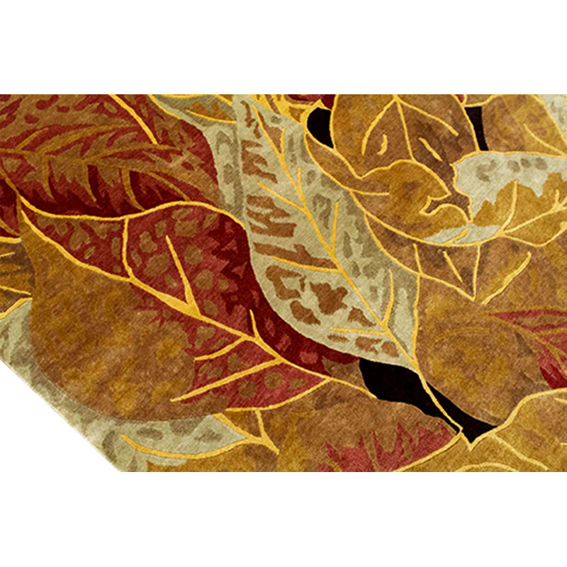 Wool Floral Area Rug