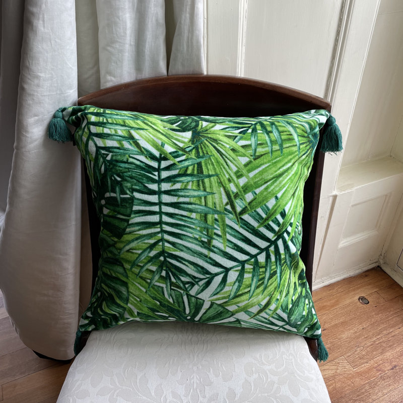 Crew Floral Square Cushion