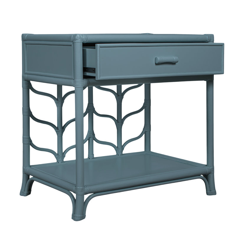 Ivy 1 - Drawer Nightstand, Regatta Blue