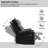38.8" Wide Classic and Soft Chenille Power Standard Recliner with Cup Holder and USB Port-2116945526