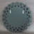 Aldrin Glass Frame Scalloped Wall Mirror Size 31.5