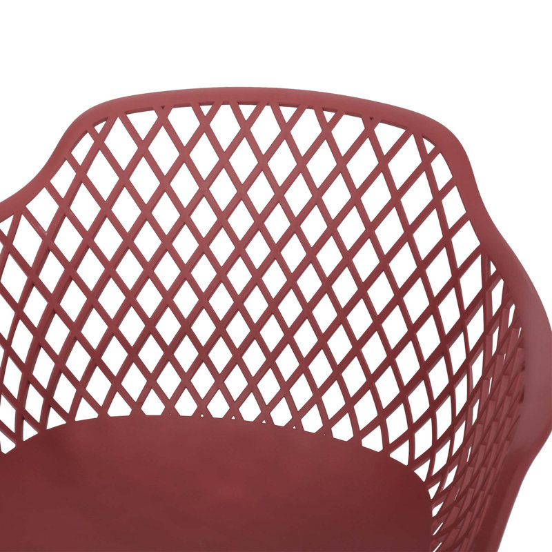 Chaise moderne coquelicot, Rouge