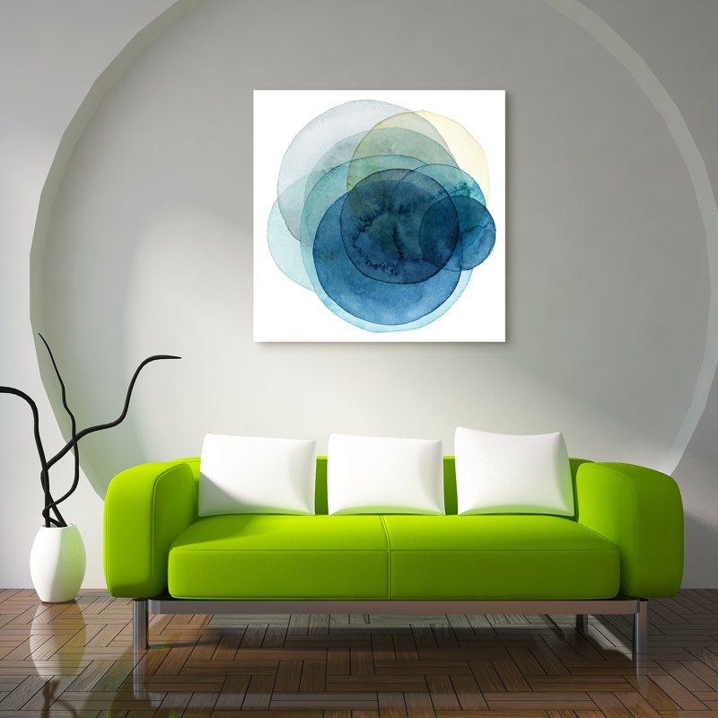 «Evolving Planets I», impression sur verre