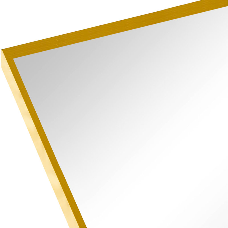 Miroir de salle de bain 24 po x 32 po., Doré, 32 po x 24 po