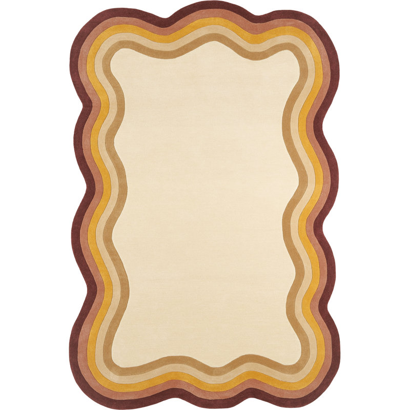 Fragola, Rectangle 5'7" x 7'10", Red