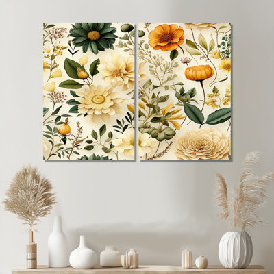 Motif floral boho Wanderlust