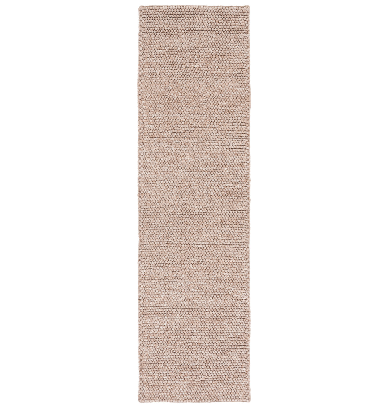 Elle Brown Hand-Woven Rug, Runner 2'3" x 14'