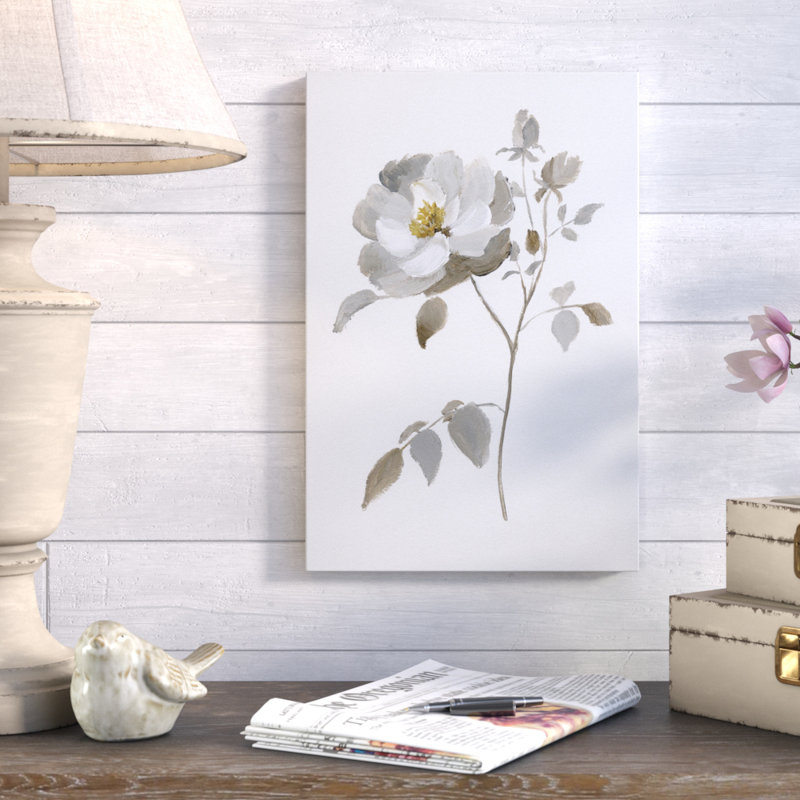 «Neutral Rose II», reproduction sur toile, H 24 po x l 36 po x P 1,5 po
