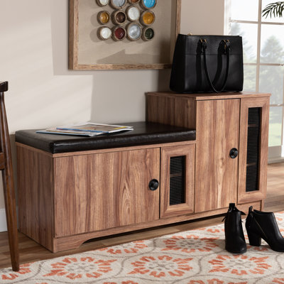 12 Pair Shoe Storage Bench