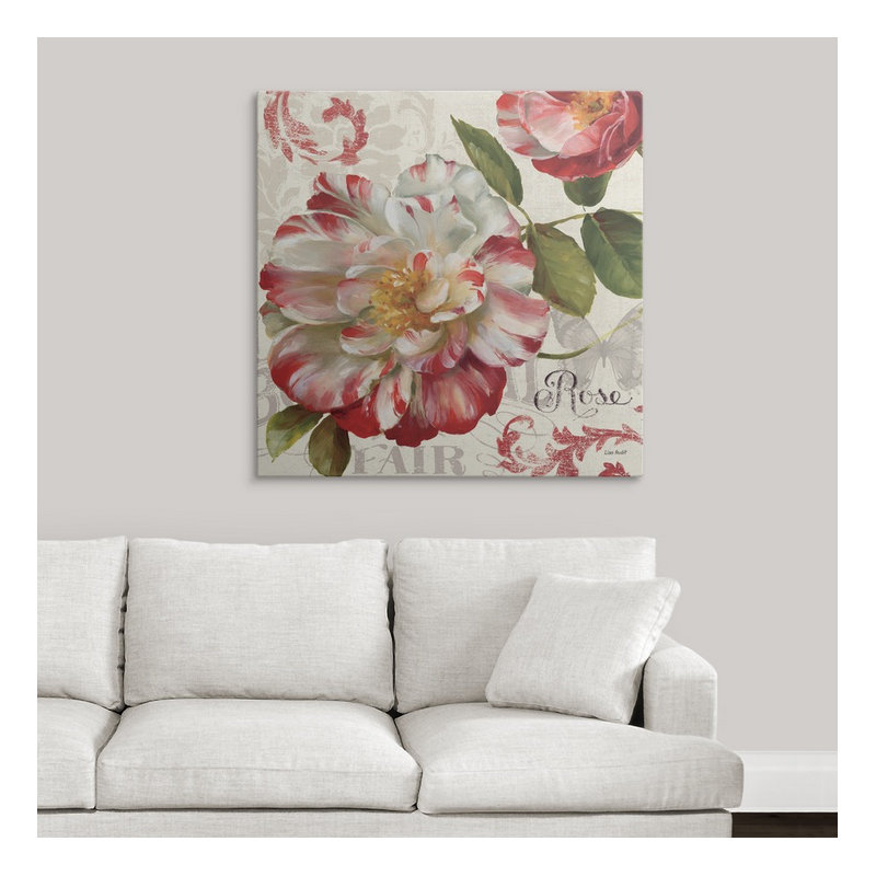 « ii » par lisa audit, impression Spring Flair, H 35 po x l 35 po x P 1,5 po, Toile