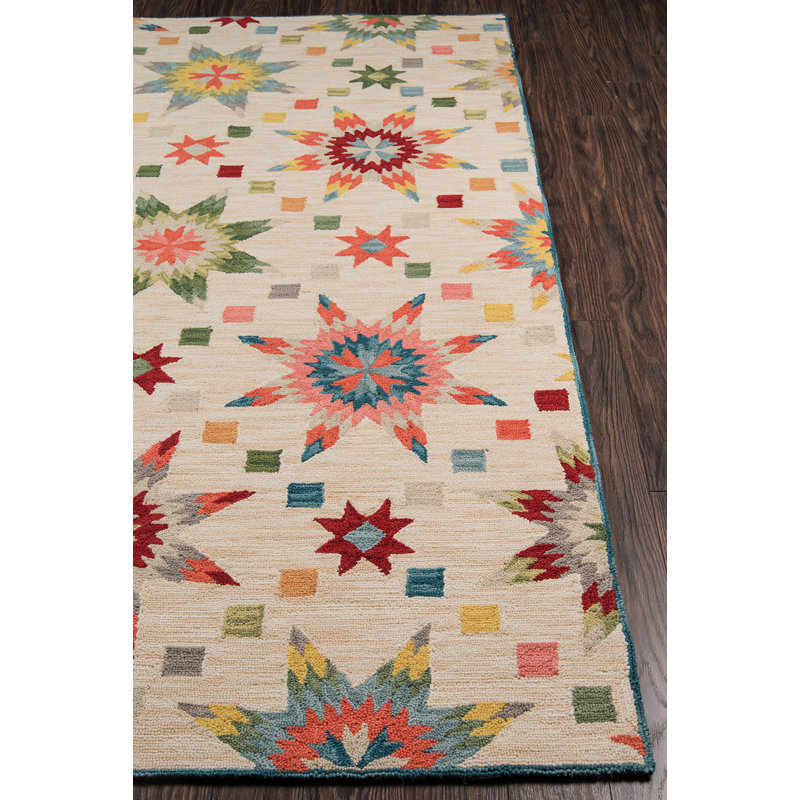Gingras Floral Indoor Rug, Rectangle 8' x 10'