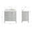 36.25'' Single Bathroom Vanity with Carrara Quartz Top-1780164386-1780164384