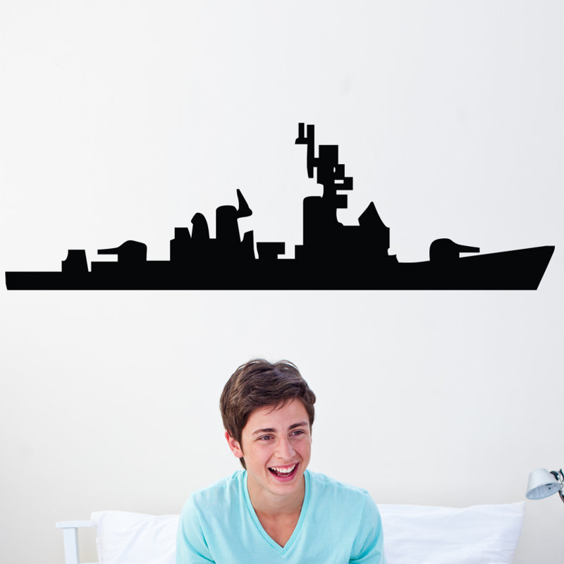 Haynes Non-Wall Damaging Wall Decal, 18" H x 60" W
