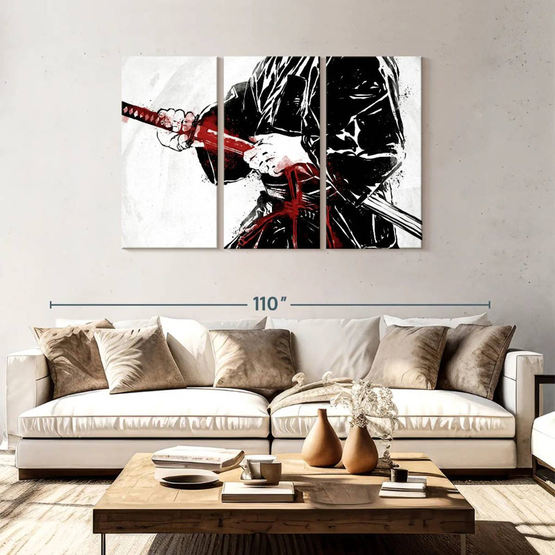 Sireci Katana Man, 48" H x 74" W