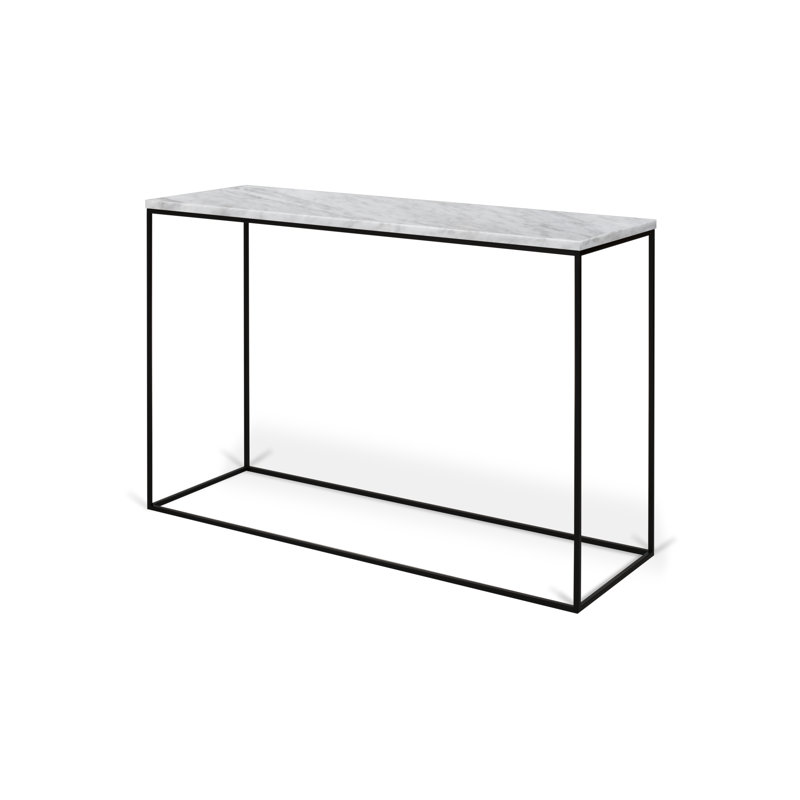 Duell 120cm Console Table, Black, Green, 76 H x 119 W x 41 D cm