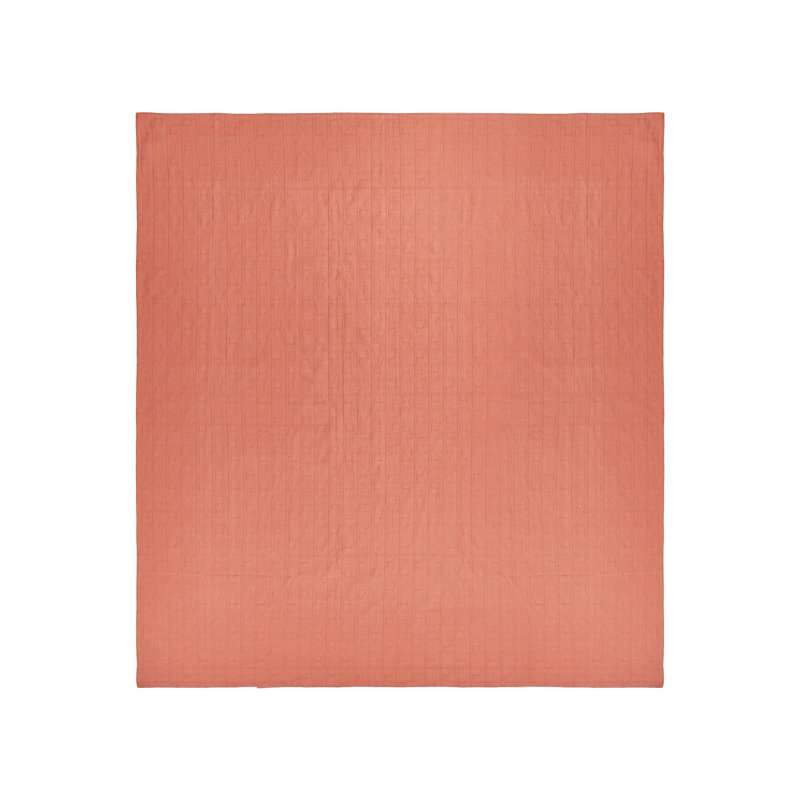 MARAKA Cotton Bedspread, Red, 200 x 220 cm Bedspread