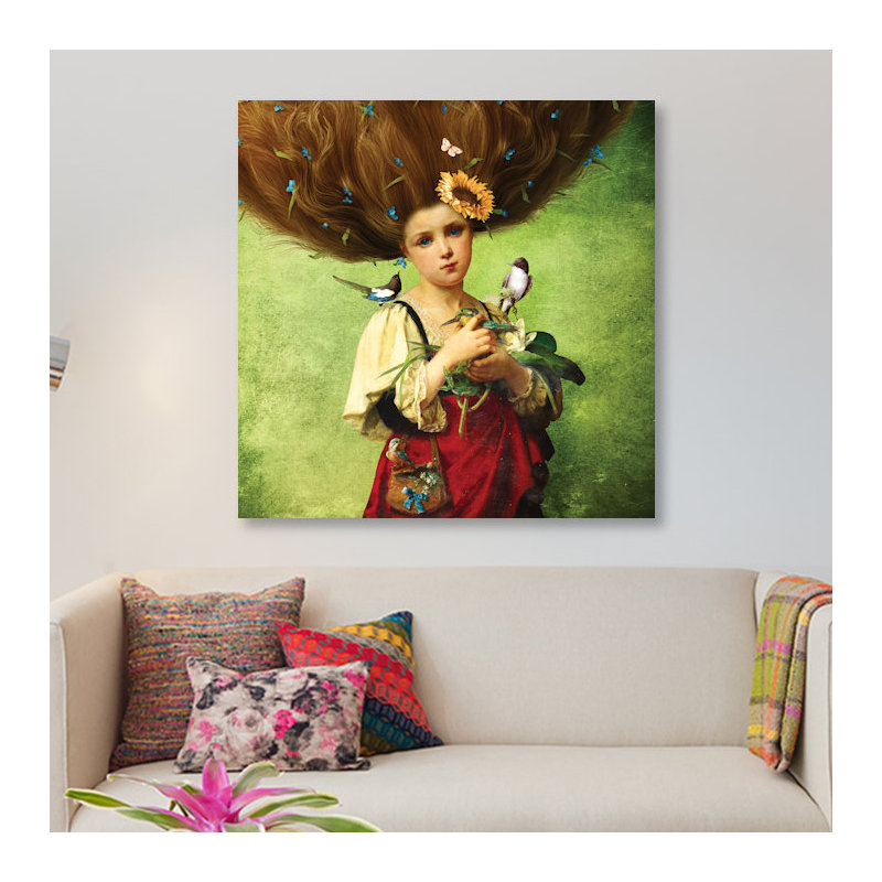 Diogo Verissimo - Print on Canvas, No Frame, 45.72 cm H x 45.72 cm W x 1.91 cm D