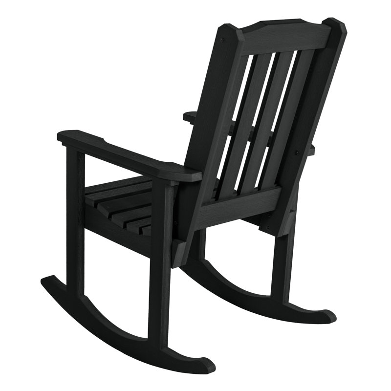 Chaise berçante d'extérieur en plastique, Abysse