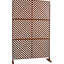 Écrans d'intimité en métal rouille H 76 po - pour jardin, terrasse, terrasse