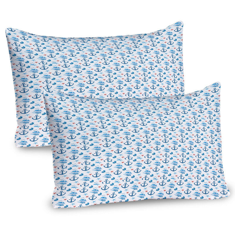 Ensemble de 2 taies décoratives Ambesonne Marine, H 20 po x l 30 po