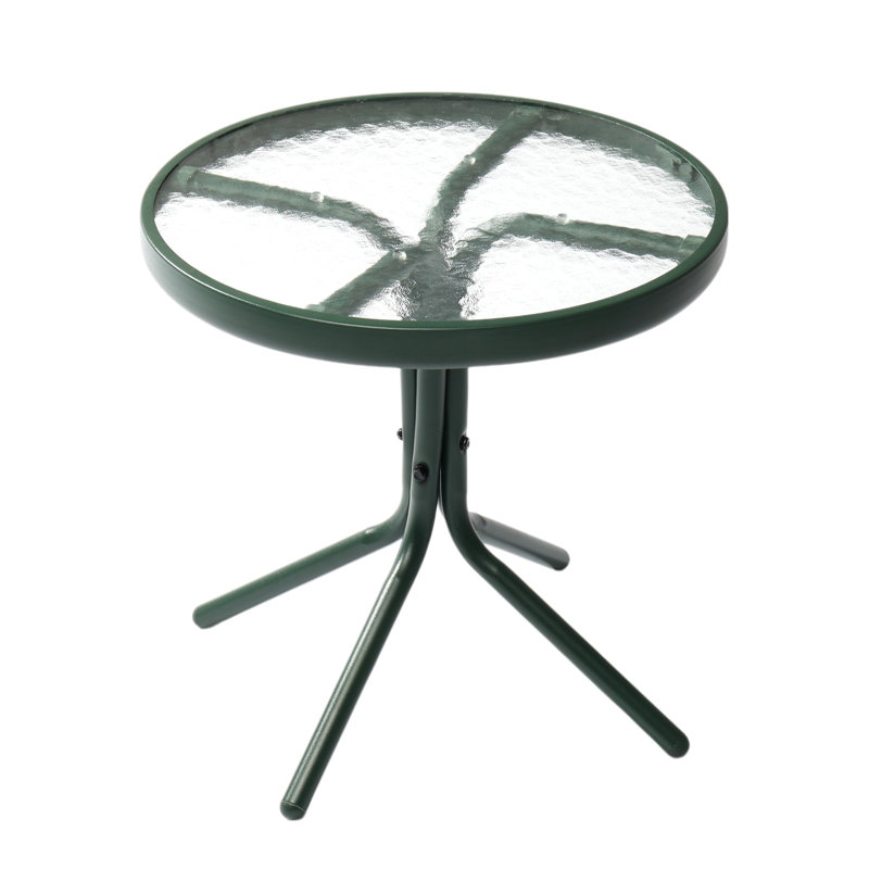 18In Round Outdoor Side Table,Green, Green