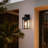 2-Pack Modern Dusk to Dawn And Motion Sensor Outdoor Wall Light With Clear Glass-414711603