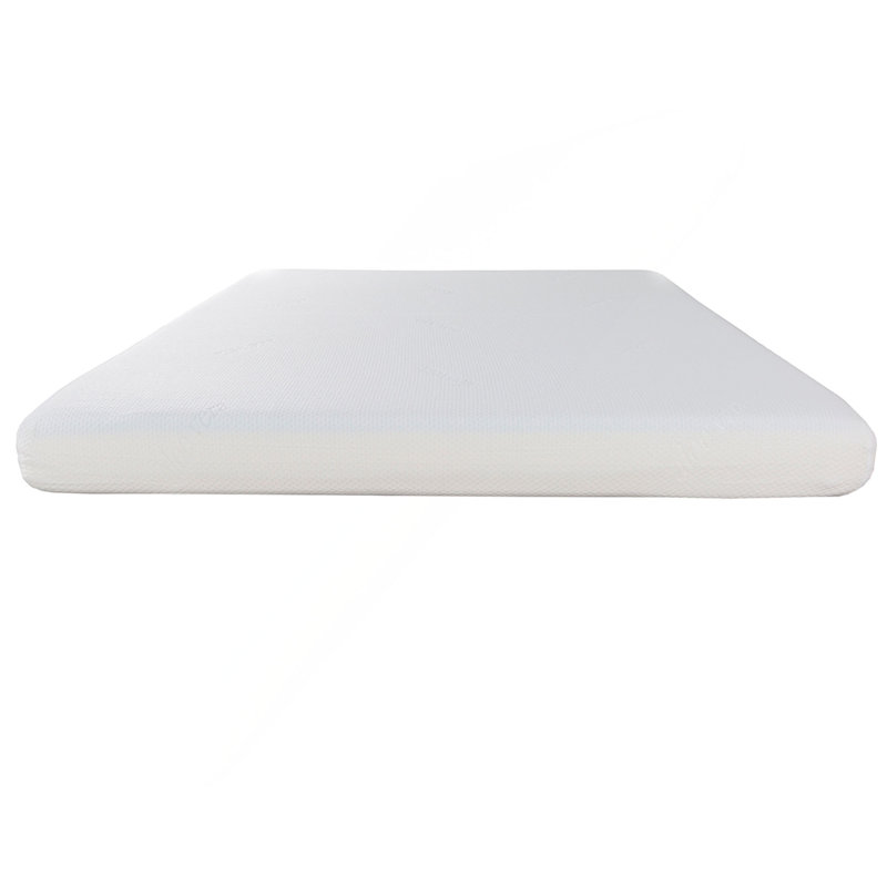 Modern 6 in. Firm Full Size Gel Memory Foam Mattress in a Box, Soft Double Jacquard Layered Mattress Bed, White