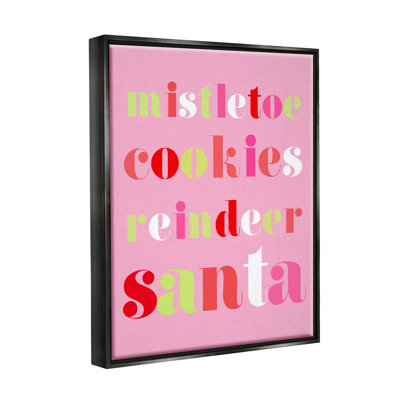 Mistletoe Cookies Reindeer Santa AT-281