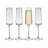 Mikasa Cora 8-Oz Set Of 4 Flute Glasses