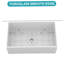 Farmhouse Sink, Apron-front Reversible Single Bowl Kitchen Sink
