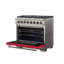 Cuisinière au carburant autoportant 36 po 5,32 pi³ Capriasca-68815744